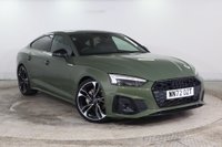 USED 2022 72 AUDI A5 2.0 TFSI 40 Black Edition Sportback S Tronic Euro 6 (s/s) 5dr 360 Camera, Heated Seats,