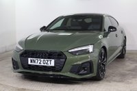 USED 2022 72 AUDI A5 2.0 TFSI 40 Black Edition Sportback S Tronic Euro 6 (s/s) 5dr 360 Camera, Heated Seats,