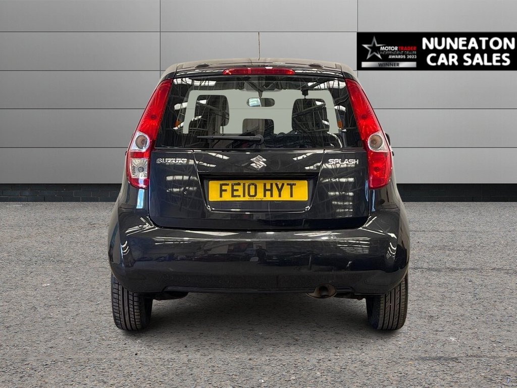 USED 2010 10 SUZUKI SPLASH 1.0 12V GLS MPV 5dr Petrol Manual Euro 4 (68 ps) air conditioning