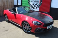 USED 2019 19 ABARTH 124 SPIDER 1.4 MultiAir Convertible 2dr Petrol Auto Euro 6 (170 ps) BOSE--HERITAGE--VISABILITY--SAT-NAV--REVERSE CAMERA