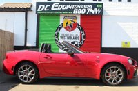 USED 2019 19 ABARTH 124 SPIDER 1.4 MultiAir Convertible 2dr Petrol Auto Euro 6 (170 ps) BOSE--HERITAGE--VISABILITY--SAT-NAV--REVERSE CAMERA