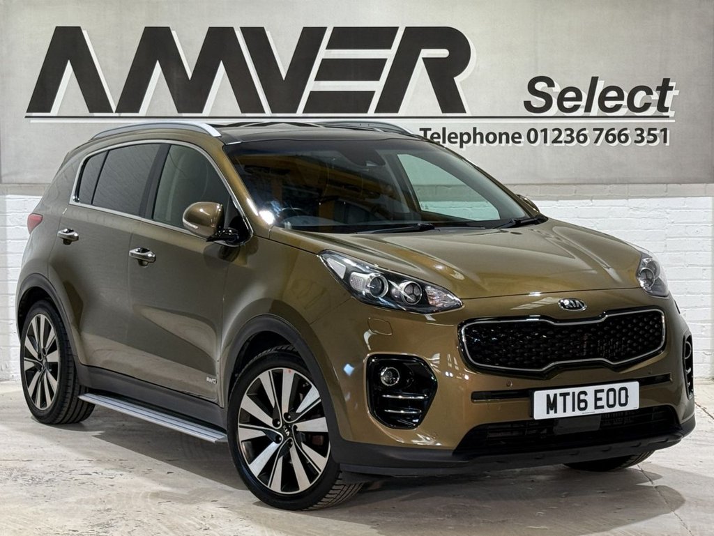 USED 2016 16 KIA SPORTAGE 2.0 CRDi KX-4 SUV 5dr Diesel Manual AWD Euro 6 (182 bhp)