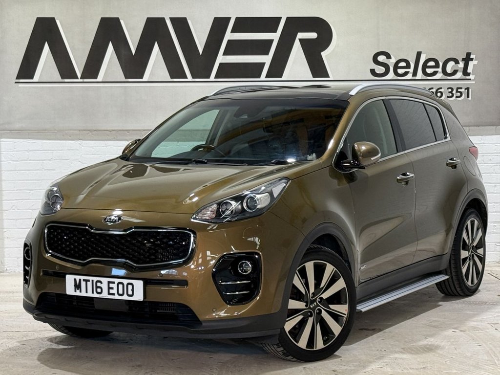 USED 2016 16 KIA SPORTAGE 2.0 CRDi KX-4 SUV 5dr Diesel Manual AWD Euro 6 (182 bhp)