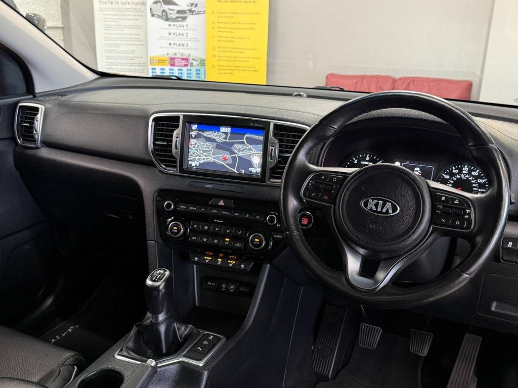 USED 2016 16 KIA SPORTAGE 2.0 CRDi KX-4 SUV 5dr Diesel Manual AWD Euro 6 (182 bhp)