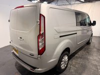 USED 2021 21 FORD TRANSIT CUSTOM 2.0 320 EcoBlue Limited Crew Van Double Cab 5dr Diesel Manual L2 H1 Euro 6 (s/s) (6 Seat) (130 ps) 6 Seats-Air Con-Heated Seats