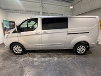 USED 2021 21 FORD TRANSIT CUSTOM 2.0 320 EcoBlue Limited Crew Van Double Cab 5dr Diesel Manual L2 H1 Euro 6 (s/s) (6 Seat) (130 ps) 6 Seats-Air Con-Heated Seats