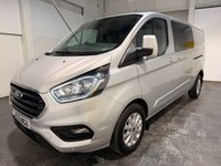 USED 2021 21 FORD TRANSIT CUSTOM 2.0 320 EcoBlue Limited Crew Van Double Cab 5dr Diesel Manual L2 H1 Euro 6 (s/s) (6 Seat) (130 ps) 6 Seats-Air Con-Heated Seats