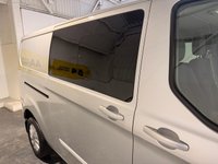 USED 2021 21 FORD TRANSIT CUSTOM 2.0 320 EcoBlue Limited Crew Van Double Cab 5dr Diesel Manual L2 H1 Euro 6 (s/s) (6 Seat) (130 ps) 6 Seats-Air Con-Heated Seats
