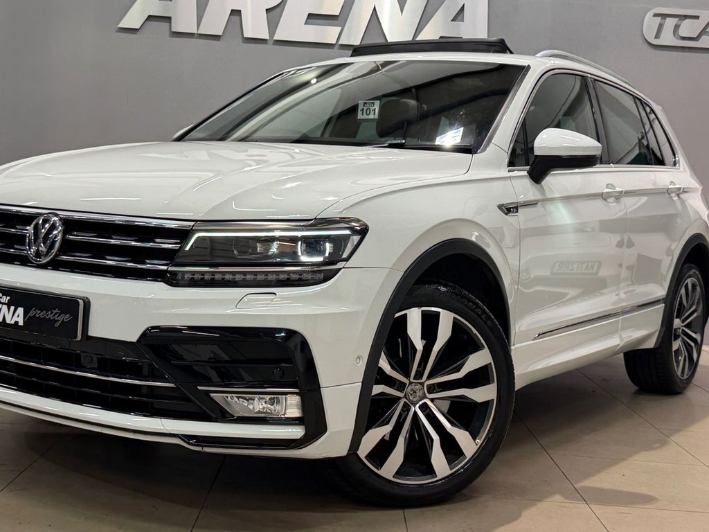 USED 2017 17 VOLKSWAGEN TIGUAN 2.0 BiTDI BlueMotion Tech R-Line SUV 5dr Diesel DSG 4Motion Euro 6 (s/s) (240 ps) 
