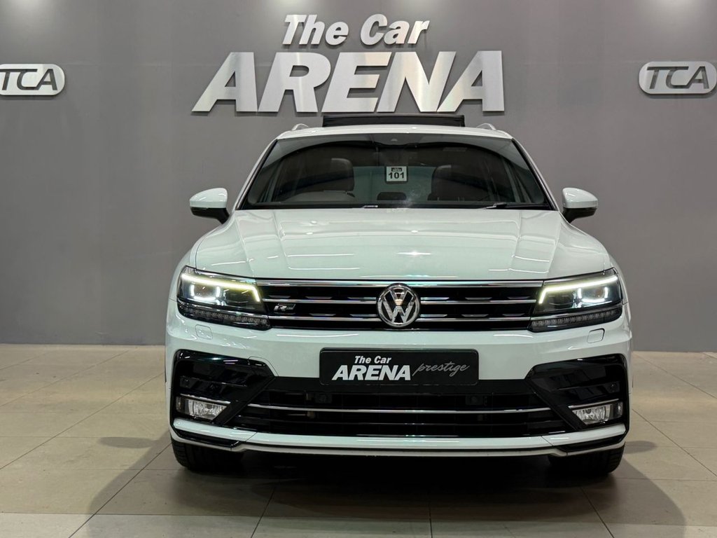 USED 2017 17 VOLKSWAGEN TIGUAN 2.0 BiTDI BlueMotion Tech R-Line SUV 5dr Diesel DSG 4Motion Euro 6 (s/s) (240 ps) 