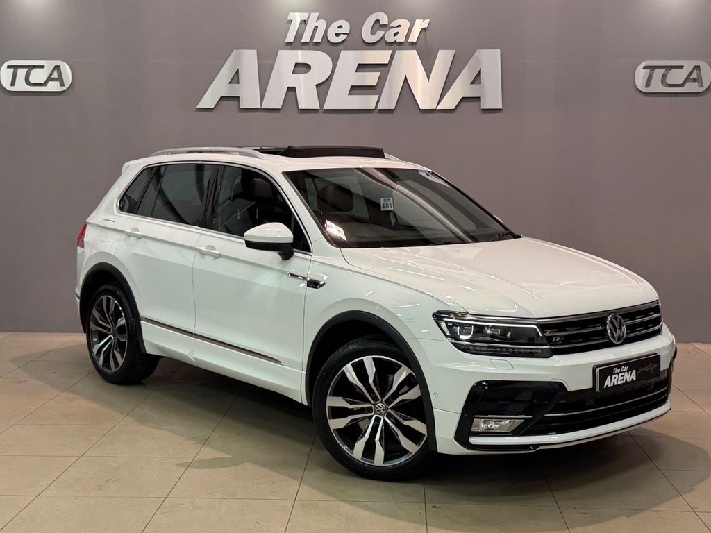 USED 2017 17 VOLKSWAGEN TIGUAN 2.0 BiTDI BlueMotion Tech R-Line SUV 5dr Diesel DSG 4Motion Euro 6 (s/s) (240 ps) 