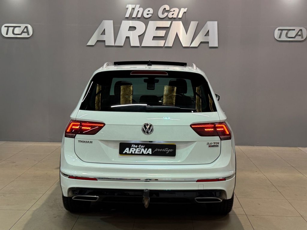 USED 2017 17 VOLKSWAGEN TIGUAN 2.0 BiTDI BlueMotion Tech R-Line SUV 5dr Diesel DSG 4Motion Euro 6 (s/s) (240 ps) 