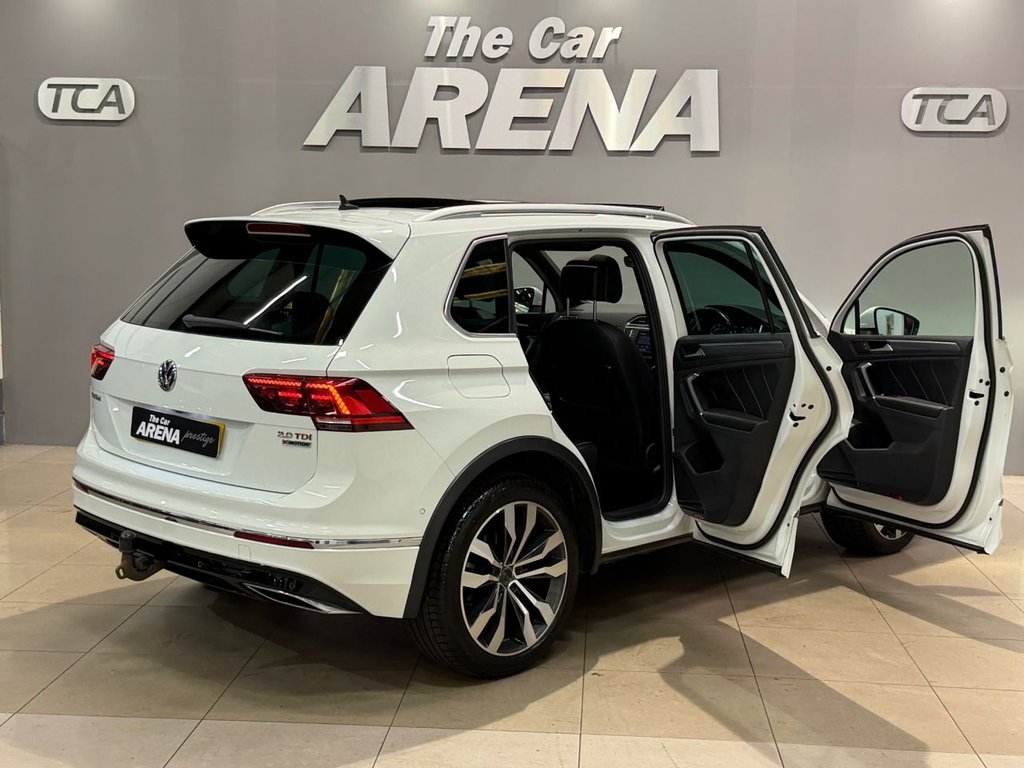 USED 2017 17 VOLKSWAGEN TIGUAN 2.0 BiTDI BlueMotion Tech R-Line SUV 5dr Diesel DSG 4Motion Euro 6 (s/s) (240 ps) 