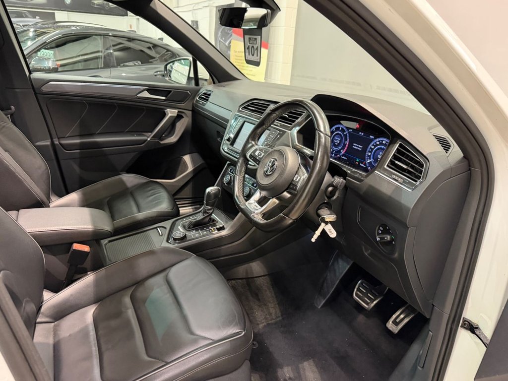 USED 2017 17 VOLKSWAGEN TIGUAN 2.0 BiTDI BlueMotion Tech R-Line SUV 5dr Diesel DSG 4Motion Euro 6 (s/s) (240 ps) 