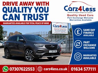 2018 VAUXHALL GRANDLAND X 1.2 Turbo Elite Nav Euro 6 (s/s) 5dr £7999.00