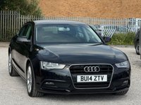 USED 2014 14 AUDI A5 2.0 TDI SE Technik Sportback 5dr Diesel Multitronic Euro 5 (s/s) (177 ps) 