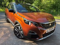 USED 2020 70 PEUGEOT 3008 1.2 PureTech GT Line Premium SUV 5dr Petrol Manual Euro 6 (s/s) (130 ps) FSH, DAB, Sat Nav, cruise, front and rear parking with rear camera, 1/2 leather with heated front seats, Panoramic sunroof, Apple car play