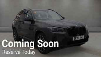 2023 BMW X3 2.0 30e 12kWh M Sport SUV 5dr Petrol Plug-in Hybrid Auto xDrive Euro 6 (s/s) (292 ps) £35490.00