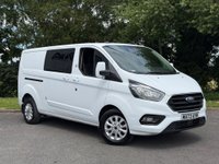 USED 2022 72 FORD TRANSIT CUSTOM 2.0 300 EcoBlue Limited Crew Van L2 H1 Euro 6 (s/s) 5dr 1 OWNER! AIR CON! CRUISE!
