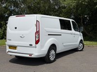 USED 2022 72 FORD TRANSIT CUSTOM 2.0 300 EcoBlue Limited Crew Van L2 H1 Euro 6 (s/s) 5dr 1 OWNER! AIR CON! CRUISE!