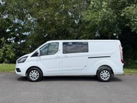 USED 2022 72 FORD TRANSIT CUSTOM 2.0 300 EcoBlue Limited Crew Van L2 H1 Euro 6 (s/s) 5dr 1 OWNER! AIR CON! CRUISE!