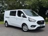 USED 2022 72 FORD TRANSIT CUSTOM 2.0 300 EcoBlue Limited Crew Van L2 H1 Euro 6 (s/s) 5dr 1 OWNER! AIR CON! CRUISE!