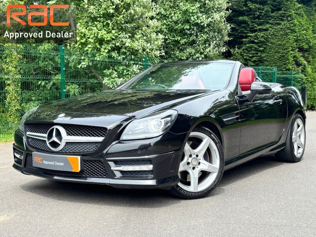 Black 2013 Mercedes-Benz SLK Saloon Rear-wheel drive Automatic