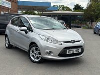 USED 2012 12 FORD FIESTA 1.25 Zetec Hatchback 5dr Petrol Manual (129 g/km, 81 bhp) MEGA LOW MILES + GREAT HISTORY