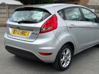 USED 2012 12 FORD FIESTA 1.25 Zetec Hatchback 5dr Petrol Manual (129 g/km, 81 bhp) MEGA LOW MILES + GREAT HISTORY