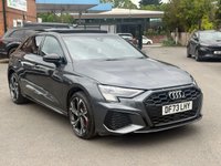 USED 2024 73 AUDI A3 1.4 TFSIe 45 S line Competition Sportback 5dr Petrol Plug-in Hybrid S Tronic Euro 6 (s/s) 13kWh (245 ps) 