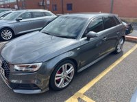 USED 2016 66 AUDI A3 2.0 TDI S line Sportback 5dr Diesel Manual Euro 6 (s/s) (150 ps) FACELIFT, MOT MARCH 27 NO ADVISORY