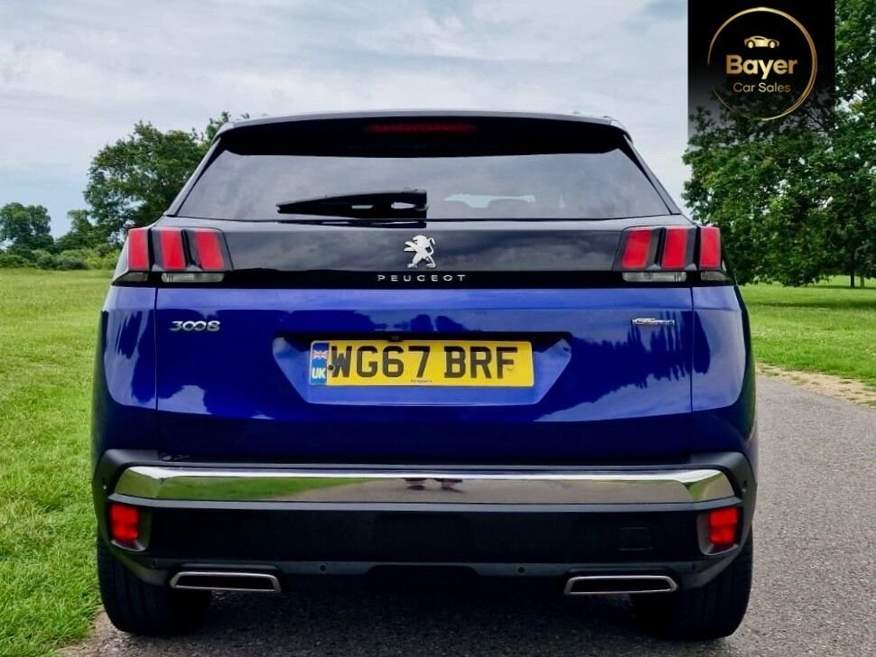 USED 2017 67 PEUGEOT 3008 1.2 PureTech GT Line SUV 5dr Petrol Manual Euro 6 (s/s) (130 ps) FINANCE AVAILABLE