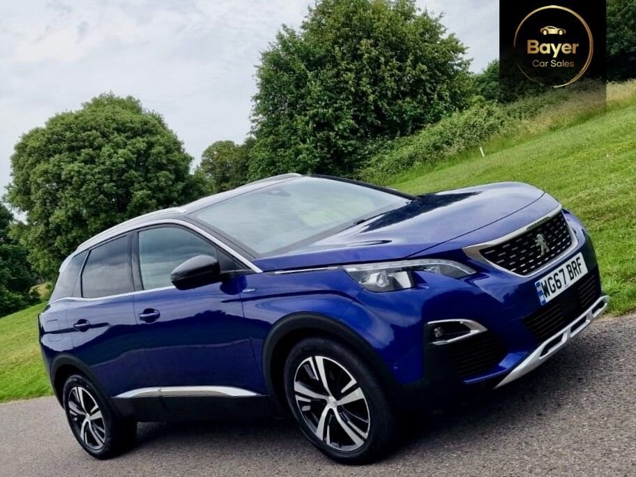 USED 2017 67 PEUGEOT 3008 1.2 PureTech GT Line SUV 5dr Petrol Manual Euro 6 (s/s) (130 ps) FINANCE AVAILABLE