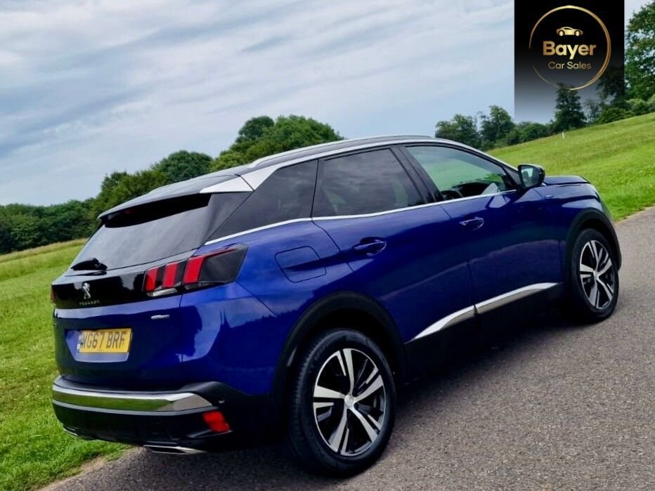 USED 2017 67 PEUGEOT 3008 1.2 PureTech GT Line SUV 5dr Petrol Manual Euro 6 (s/s) (130 ps) FINANCE AVAILABLE