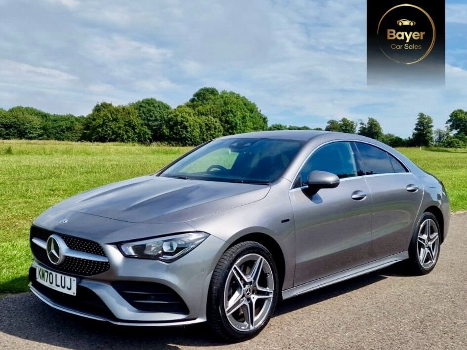 USED 2020 70 MERCEDES-BENZ CLA 1.3 CLA250e 15.6kWh AMG Line (Premium) Coupe 4dr Petrol Plug-in Hybrid 8G-DCT Euro 6 (s/s) (218 ps) FINANCE AVAILABLE