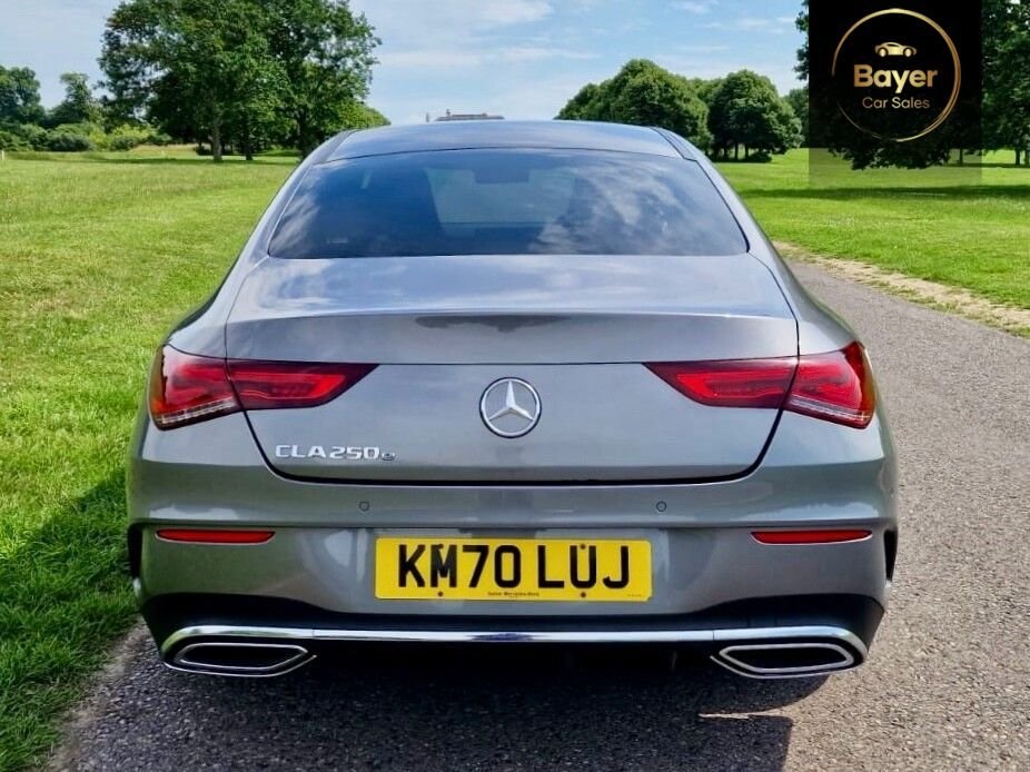USED 2020 70 MERCEDES-BENZ CLA 1.3 CLA250e 15.6kWh AMG Line (Premium) Coupe 4dr Petrol Plug-in Hybrid 8G-DCT Euro 6 (s/s) (218 ps) FINANCE AVAILABLE
