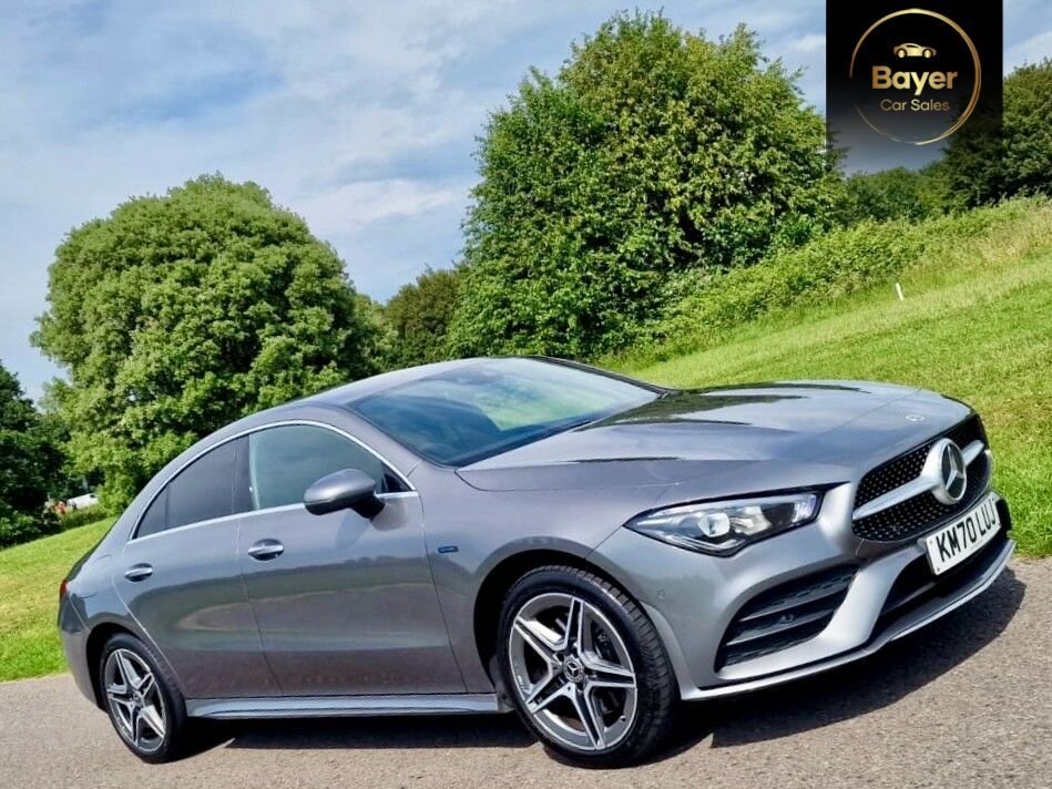 USED 2020 70 MERCEDES-BENZ CLA 1.3 CLA250e 15.6kWh AMG Line (Premium) Coupe 4dr Petrol Plug-in Hybrid 8G-DCT Euro 6 (s/s) (218 ps) FINANCE AVAILABLE