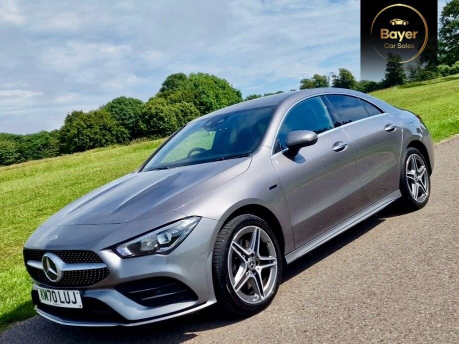 USED 2020 70 MERCEDES-BENZ CLA 1.3 CLA250e 15.6kWh AMG Line (Premium) Coupe 4dr Petrol Plug-in Hybrid 8G-DCT Euro 6 (s/s) (218 ps) FINANCE AVAILABLE