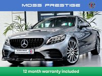 USED 2019 19 MERCEDES-BENZ C CLASS 2.0 C220d AMG Line Coupe 2dr Diesel G-Tronic+ Euro 6 (s/s) (194 ps) 12 MONTHS WARRANTY / 12 MONTHS MOT