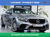 USED 2019 19 MERCEDES-BENZ C CLASS 2.0 C220d AMG Line Coupe 2dr Diesel G-Tronic+ Euro 6 (s/s) (194 ps) 12 MONTHS WARRANTY / 12 MONTHS MOT