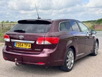 USED 2015 64 TOYOTA AVENSIS 2.2 D-CAT Excel Tourer Auto Euro 5 5dr PanRoof/Leather/Auto/TowBar
