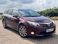 USED 2015 64 TOYOTA AVENSIS 2.2 D-CAT Excel Tourer Auto Euro 5 5dr PanRoof/Leather/Auto/TowBar