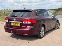 USED 2015 64 TOYOTA AVENSIS 2.2 D-CAT Excel Tourer Auto Euro 5 5dr PanRoof/Leather/Auto/TowBar