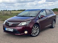 USED 2015 64 TOYOTA AVENSIS 2.2 D-CAT Excel Tourer Auto Euro 5 5dr PanRoof/Leather/Auto/TowBar