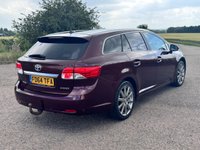 USED 2015 64 TOYOTA AVENSIS 2.2 D-CAT Excel Tourer Auto Euro 5 5dr PanRoof/Leather/Auto/TowBar