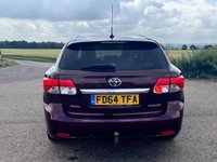 USED 2015 64 TOYOTA AVENSIS 2.2 D-CAT Excel Tourer Auto Euro 5 5dr PanRoof/Leather/Auto/TowBar