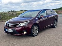 USED 2015 64 TOYOTA AVENSIS 2.2 D-CAT Excel Tourer Auto Euro 5 5dr PanRoof/Leather/Auto/TowBar