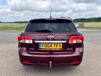USED 2015 64 TOYOTA AVENSIS 2.2 D-CAT Excel Tourer Auto Euro 5 5dr PanRoof/Leather/Auto/TowBar