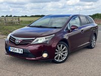 USED 2015 64 TOYOTA AVENSIS 2.2 D-CAT Excel Tourer Auto Euro 5 5dr PanRoof/Leather/Auto/TowBar
