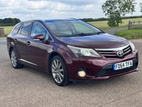 USED 2015 64 TOYOTA AVENSIS 2.2 D-CAT Excel Tourer Auto Euro 5 5dr PanRoof/Leather/Auto/TowBar